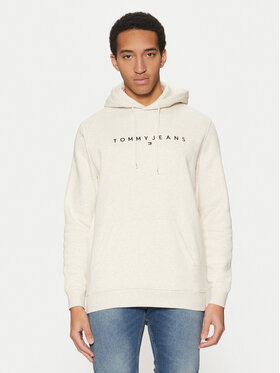 Tommy Jeans Tommy Jeans Džemperis ar kapuci DM0DM20746 Bēšs Regular Fit