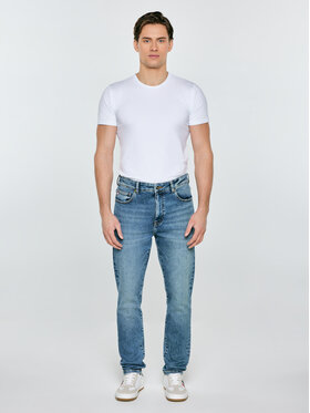 BIG STAR BIG STAR Jeansy QUENTIN Niebieski Tapered Fit