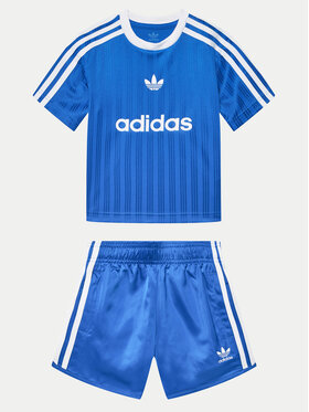 adidas adidas Set tricou și pantaloni scurți Football JC9167 Albastru Regular Fit
