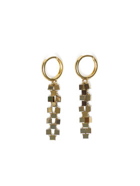 Deni Cler Milano Deni Cler Milano Kolczyki T-DC-J502-F2-79-23-1 Złoty