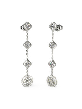 Guess Guess Náušnice JUBE04157JWRHT/U Strieborná