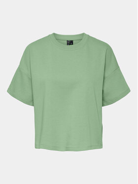 Pieces Pieces T-Shirt Chilli Summer 17118870 Zielony Loose Fit