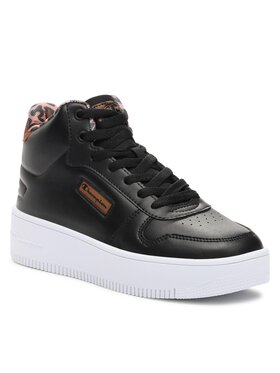 Champion Champion Laisvalaikio batai Mid Cut Shoe Rebound Plat Mid Animalier S11609-KK001 Juoda