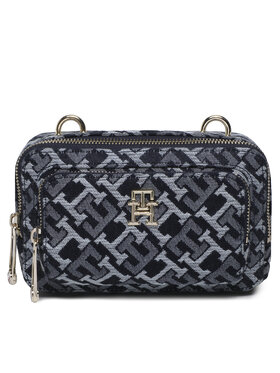 Tommy Hilfiger Tommy Hilfiger Torbica Iconic Tommy Camera Bag Denim AW0AW14174 Plava