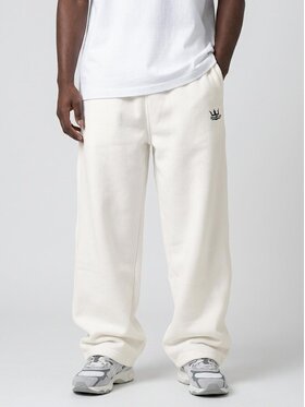 Jigga Wear Jigga Wear Spodnie dresowe Szerokie 131970 Kremowy Baggy Fit