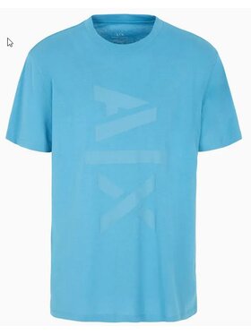 Armani Exchange Armani Exchange T-Shirt 6RZTLL ZJ8EZ 15CT Modrá Regular Fit