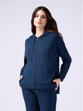 Oltre Oltre Felpa G913J003951N034 Blu Regular Fit