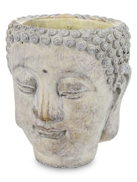 MIAhome MIAhome Osłonka cementowa Buddha Szary