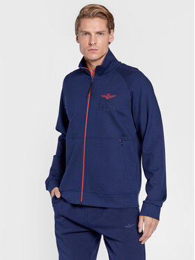 Aeronautica Militare Aeronautica Militare Džemperis 222FE1697F421 Tamsiai mėlyna Regular Fit