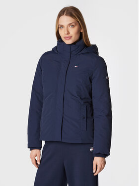 Tommy Jeans Tommy Jeans Zimska jakna Technical DW0DW14685 Tamnoplava Regular Fit