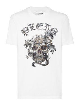 PHILIPP PLEIN PHILIPP PLEIN T-shirt 14689 Bianco Regular Fit