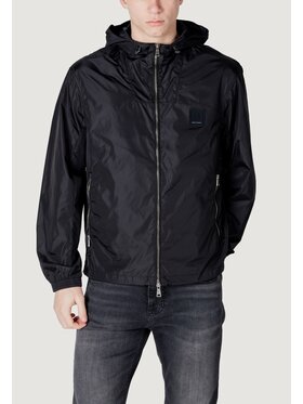 Armani Exchange Armani Exchange Kurtka skórzana XM000342 AF12285 Czarny Regular Fit