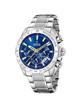 Festina Festina Zegarek F20668-2 Srebrny