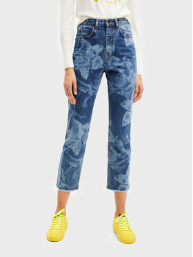 Desigual Desigual Jeansy Antonia 22WWDD20 Niebieski Regular Fit