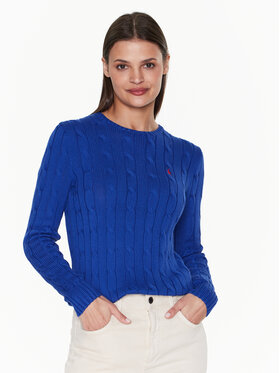 Polo Ralph Lauren Polo Ralph Lauren Džemper 211891640006 Tamnoplava Slim Fit