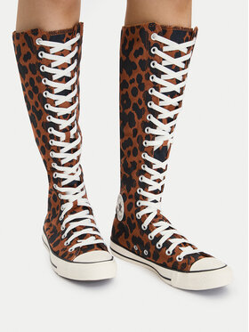 Converse Converse Plátěnky Chuck Taylor All Star Xxhi Cheetah A17881C Hnědá