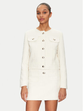 Morgan Morgan Marynarka 251-VOYA Écru Slim Fit