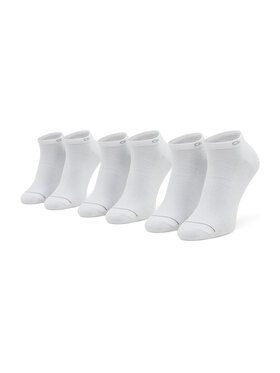 Calvin Klein Calvin Klein Комплект 3 чифта къси чорапи мъжки 701218718 Бял