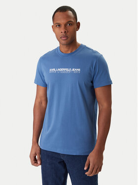 Karl Lagerfeld Jeans Karl Lagerfeld Jeans T-Shirt B1M17063 Blau Regular Fit