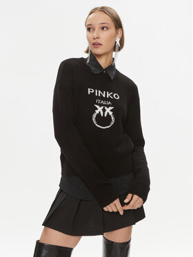 Pinko Pinko Pulover Burgos 100414 Y7Z4 Črna Regular Fit