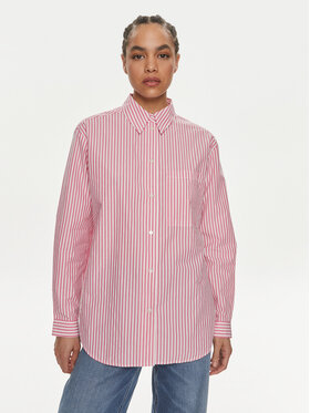 Marc O'Polo Marc O'Polo Hemd 400 0992 42557 Rosa Boyfriend Fit