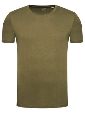 Jack&Jones T-shirt Orrganic Basic 12156101 Zelena Slim Fit