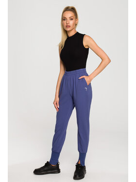 Made of Emotion Made of Emotion Spodnie dresowe M692 Niebieski Active Fit