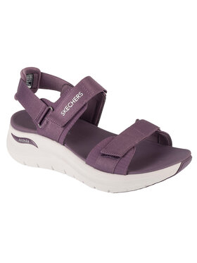 Skechers Skechers Sandały Skechers Arch Fit 2.0 - Go-Getter Fioletowy
