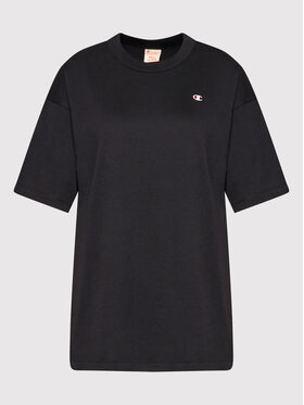 Champion Champion Marškinėliai Maxi 114131 Juoda Oversize