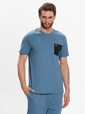 Lyle & Scott Lyle & Scott Tričko Contrast Pocket T-Shirt TS831VOG Tmavomodrá Regular Fit