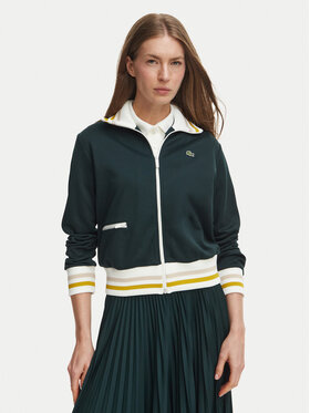 Lacoste Lacoste Світшот SF5252 Темно-зелений Regular Fit