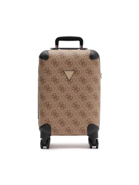 Guess Guess Среден твърд куфар TWB868 89830 Кафяв