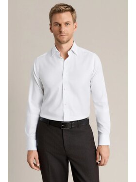 Lancerto Lancerto Koszula Bellini KO073126000050 Biały Slim Fit