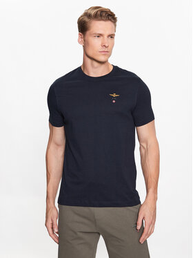 Aeronautica Militare Aeronautica Militare T-shirt 231TS1580J372 Bleu marine Regular Fit