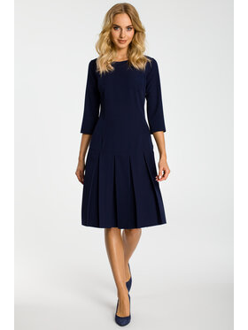 Made of Emotion Made of Emotion Abito da cocktail M336 Blu scuro A-Line Fit