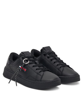 Tommy Jeans Tommy Jeans Tenisice Tjw Logo Sneaker EN0EN03129 Crna