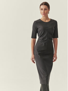 TATUUM Tatuum Sukienka codzienna SERME Szary Fitted Fit