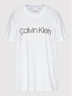 Calvin Klein Curve Calvin Klein Curve T-Shirt Inclusive K20K203633 Biały Regular Fit