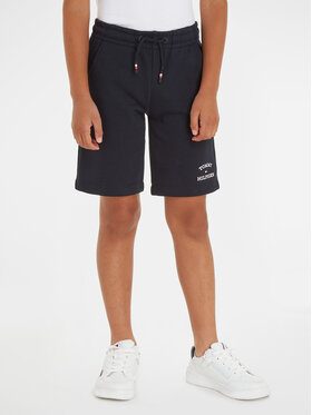 Tommy Hilfiger Tommy Hilfiger Športové kraťasy Th Logo KB0KB08841 M Tmavomodrá Regular Fit