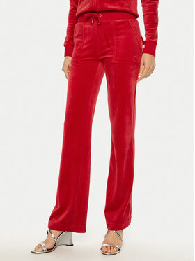 Juicy Couture Juicy Couture Teplákové nohavice Del Ray JCAP180 Červená Regular Fit