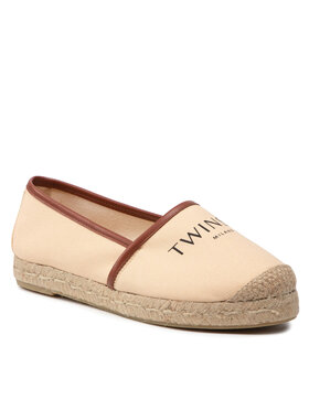 TWINSET TWINSET Espadrilky 221TCT090 Béžová