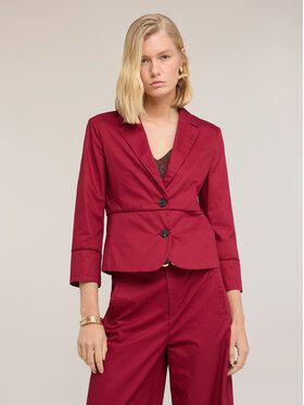 Motivi Motivi Marynarka R021Q001152N036 Bordowy Cropp Fit