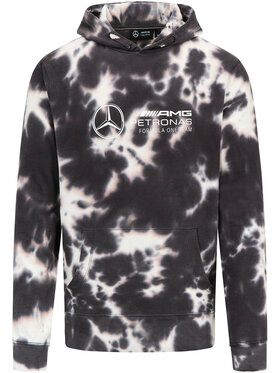 Mercedes AMG Petronas F1 Mercedes AMG Petronas F1 Bluza Tie Dye Szary Regular Fit