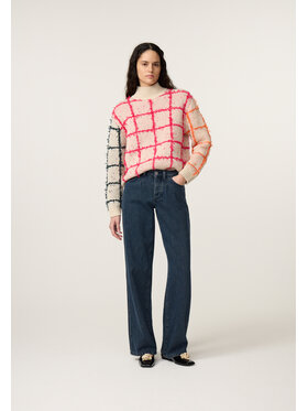Fabienne Chapot Fabienne Chapot Sweter 7022-1607-177 Biały Regular Fit