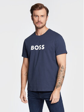 Boss Boss T-shirt 50469289 Bleu marine Relaxed Fit