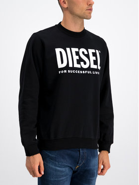 Diesel Diesel Bluza 00SYW9 0IAJH Czarny Regular Fit