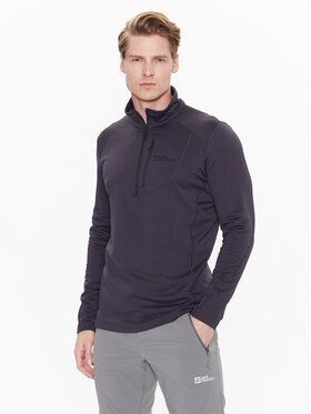 Jack Wolfskin Jack Wolfskin Techninis džemperis Kolbenberg 1710531 Pilka Regular Fit