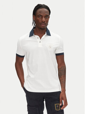Aeronautica Militare Aeronautica Militare Polokošeľa 251PO1863J682 Biela Regular Fit