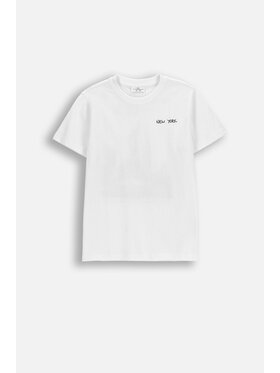 Coccodrillo Coccodrillo T-Shirt WC6143221VBA-001 Biały Regular Fit