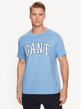 Gant Gant T-Shirt 2003181 Niebieski Regular Fit